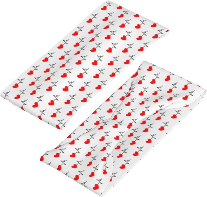Gianlaima Sports Sweatband Head Bands for Women Men Sweat-Absorbing Headbands Suitable for Running Yoga Fitness Football Exercise - Image 2